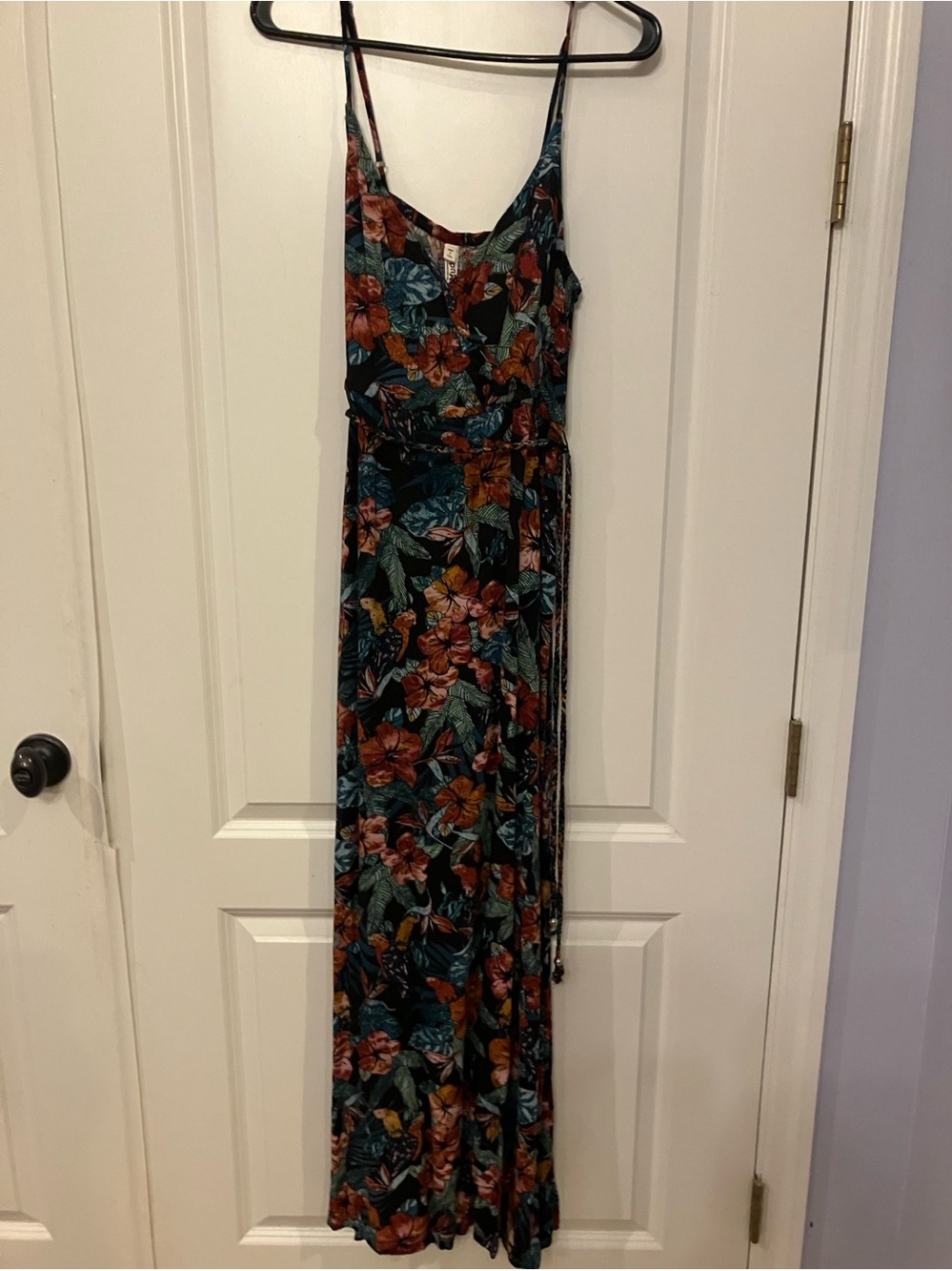Mudd Floral Maxi Dress in Teal, Rust, Pink, Black